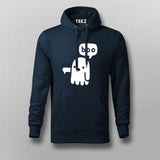 Ghost Boo funny Scary Hoodie for Men