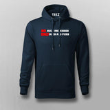 No Hugs and Kisses, Only Bugs and Fixes Funny Programmer T- Shirt For Men