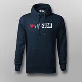 21Km Heartbeat Marathoner Cool T-shirts For Men