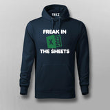 Freak in the Sheets Funny Meme Hoodies For Men