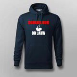 Coders Run On Java T-Shirt For Men