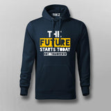The Future Starts Today Not Tomorrow  T-Shirt For Men
