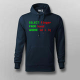 Programmer Humor Middle Finger hoodie for men online