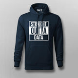Straight Outta Data Hoodies For Men