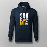 Buy Sweat is Just Fat Crying T-shirt For Men