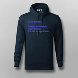 System Error 420 - Humor Filled Tech Hoodie