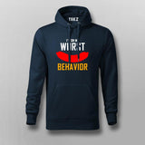 I'm On My Wurst Behavior  Hoodie For Men