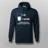 Air Water Glass Technically Full Geeky Science Hoodies For Men