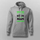Education Is Important But Big Biceps Are Importanter  Hoodies For Men