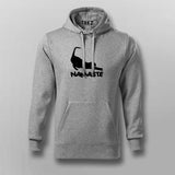 Namaste Cat Funny Yoga Hoodie for Men