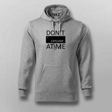 In case of important conversations Hoodies For Men