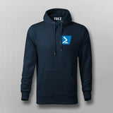 Powershell framework programming IT chest logo hoodies for Men