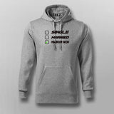 Single Married Majboor Hoon Hoodies For Men Online India