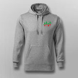 Candlestick Share Market Logo  Hoodies For Men