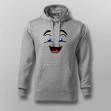Large-happy-face-vector-clipart Hoodies For Men