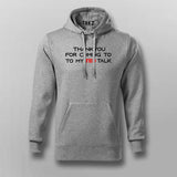 Ted Talk Hoodies For Men