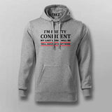 Last Words Humor: "Well Shit" Men's Hoodie