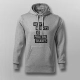 Heavy Weights and Protein Shakes Hoodies For Men Online India
