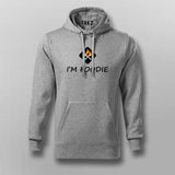 I'm a Foodie Men's Casual Hoodie