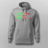 Programmer Humor Middle Finger Hoodies For Men