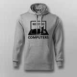 I Work On Computers Hoodies For Men