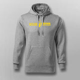 Save The Water Drink Apple Juice Funny Hoodies For Men