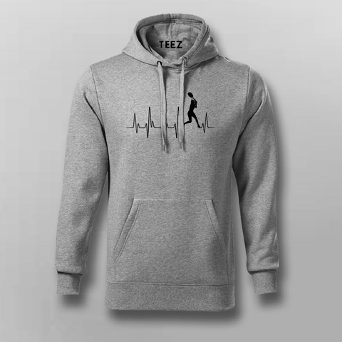 Tennis Heartbeat - Pulse of the Game Hoodie