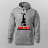 Yoga Is My SuperPower – Inspirational Men's Tee