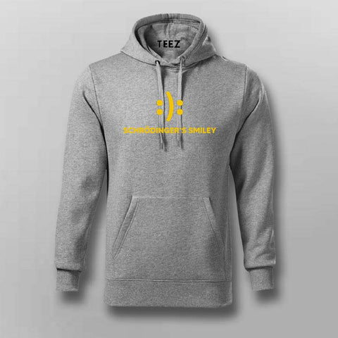 Schrodinger's smiley Hoodies For Men