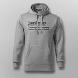 Tech Enthusiast's Hardware Definition Hoodie