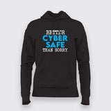 Cybersecurity Engineer Helpdesk Support IT Admin Funny Hoodie For Women