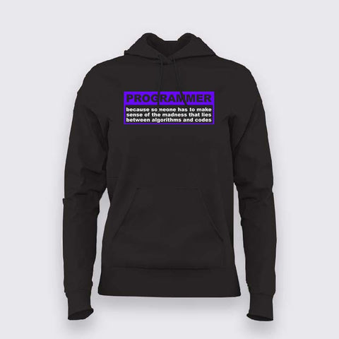 programmer Hoodies For Women