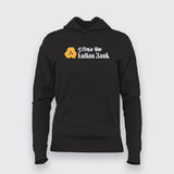 Indian Bank Hoodie For Women