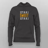 Home Sweet Home 127.0.0.1 Hoodies For Women Online India