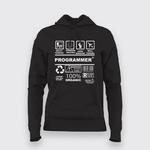 Programmer - MultiTasking Hoodies For Women