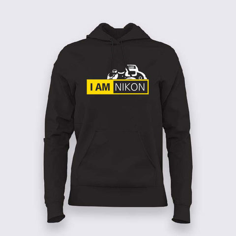 I Am Nikon  Hoodies For Women Online India