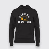 Build It Run It Programmer  T-shirt For Women