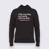I Like Cooking My Family Pets T-Shirt For Women