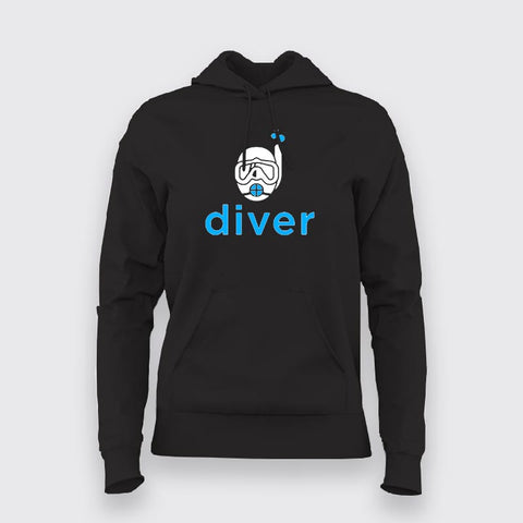 Scuba Diver Hoodies For Women Online India