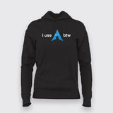 Btw I Use Linux Arch  T-Shirt For Women