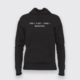 TDD = Test + Code + Refactor Hoodie For Women Online India