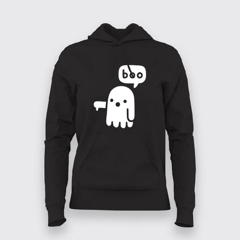 Ghost Boo Hoodies For Women