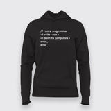 I am a programmer I Write Code I Don't Fix Computers T-shirt For Women