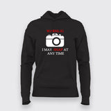 Warning I May Snap  At Any Time  T-Shirt For Women