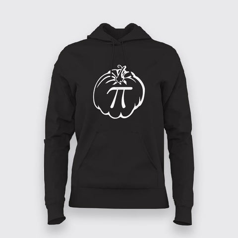 Pumpkin Pi Hoodies For Women