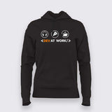 Dev At Work: Stay Clear, Code In Progress Tee