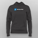 Powershell Developer Programmer Hoodies For Women