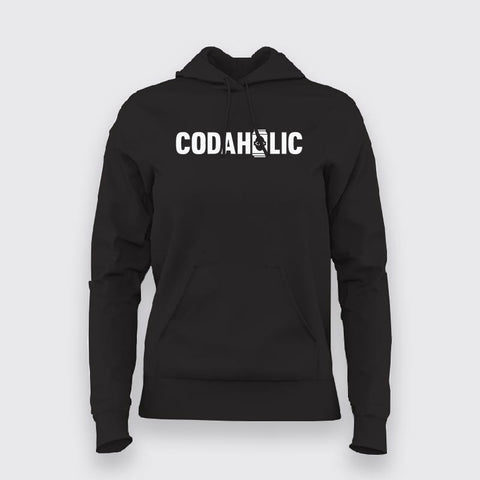 Buy This Codaholic funny Coding Alcohol Hoodie from Teez.