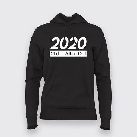 2020 Ctrl +Alt + Del Hoodies For Women Online India