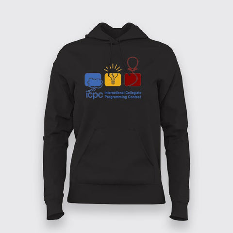 International Collegiate Programming Contest (ICPC) Hoodies For Women